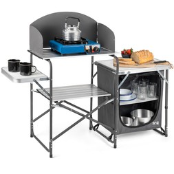 Trail Camping Kitchen Stand with Cupboard & Windshield €104.99 at Very.ie