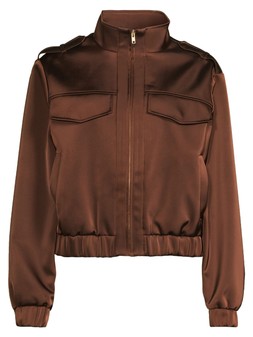 X1YM9 The Very Collection Satin Bomber Jacket £50