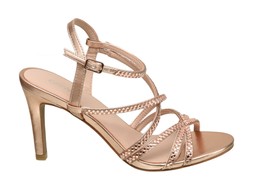 Deichmann Rose Gold Gem Detail High Heel