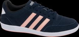 adidas VL Hoops Low Grey Lace Up Trainers