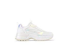 Deichmann Rita Ora White & Iridescent Chunky Trainer