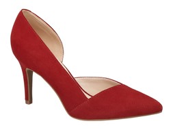 Deichmann Red Leather Court
