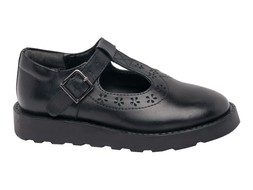 Deichmann Junior Girls Leather T-Bar School Shoes