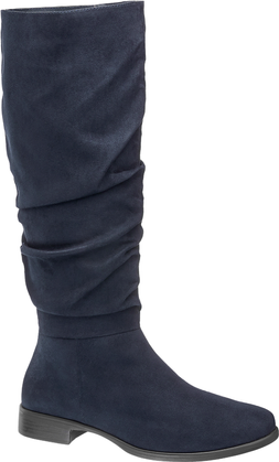 Navy Long Leg Boot