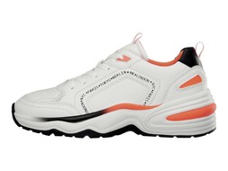Deichmann Orange and Black Detailed Trainer