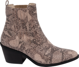 Deichmann Beige Snake Western Boot
