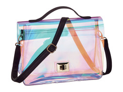 Deichmann Fluro Transparent Handbag