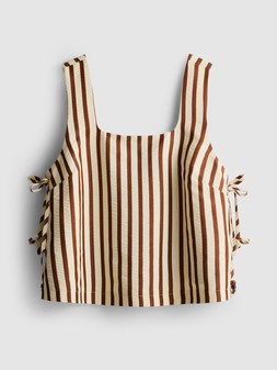 PRIMARK CO SEERSUCKER STRIPE TOP, £12, €14, $18, RON70, PLN60, CZK365 (2)