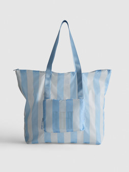 PRIMARK PACK AND GO SHOPPER BAG LIGHT BLUE £6 €8 $9.50 RON40 PLN34 CZK210
