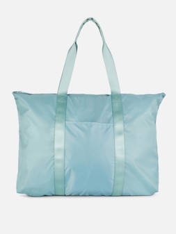 PRIMARK PACK & GO WEEKEND BAG LIGHT BLUE £6 €8 $9.50 RON40 PLN34 CZK210