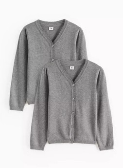 Tu-2 Pack Grey Knitted Cardigans 2
