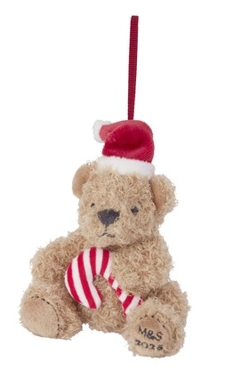 M&S Spencer Plush Hanging Decoration £6