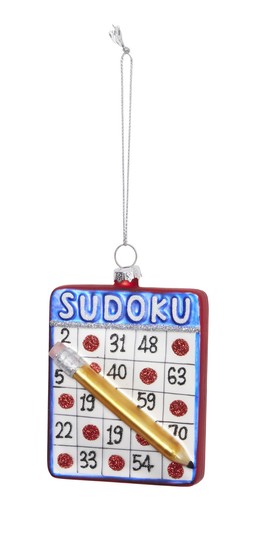 M&S Sudoku Decoration £5
