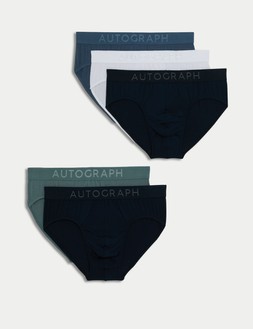 M&S Autograph 5pk Modal Stretch 360 Flex Briefs £38 (2)
