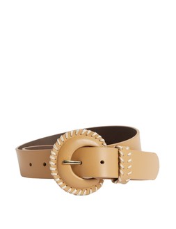 M&S Caramel Whipstitch Belt £29.50