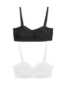 M&S Collection 2pk Wired Strapless Bra A-E £26 (2)
