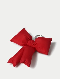 M&S Collection Padded Bag Charm Red £7 (2)