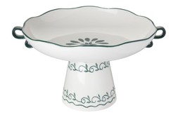 M&S Hand Painted Footed Bowl £30