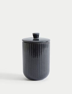 M&S Medium Ribbed Storage Jar £10