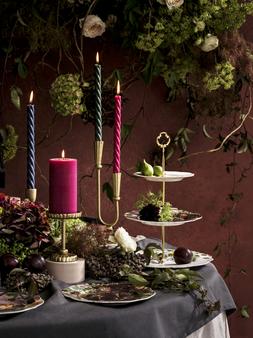M&S National Gallery Candelabra £15, M&S X National Gallery Pillar Candle Holder £9.50